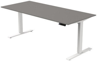 Kerkmann bureau assis-debout Déplacer 3, (B) 1 600 mm, gris