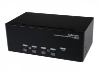 Startech : 4 PORT TRIPLE MONITOR DVI USB KVM SWITCH avec AUDIO Startech : 4 PORT TRIPLE MONITOR DVI USB KVM SWITCH avec AUDIO