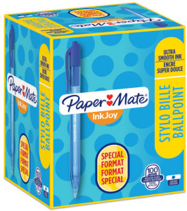 Paper:Mate Stylo à bille InkJoy 100 RT, Value pack, noir