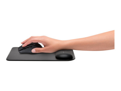 Kensington : ERGOSOFT MOUSEPAD W. WRIST REST pour STANDARD MOUSE BLACK