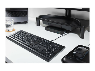 Kensington : ERGOSOFT MOUSEPAD W. WRIST REST pour STANDARD MOUSE BLACK