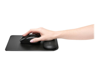 Kensington : ERGOSOFT MOUSEPAD W. WRIST REST pour STANDARD MOUSE BLACK