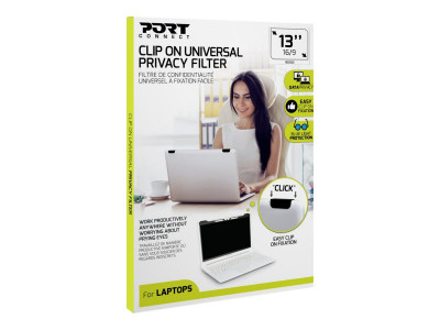 Port Technology : PRIVACY FILTER 2D 13.3 16/9 CLIP ON