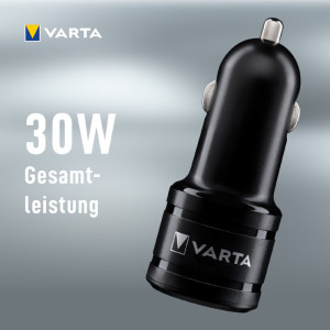 VARTA Chargeur USB pour voiture 