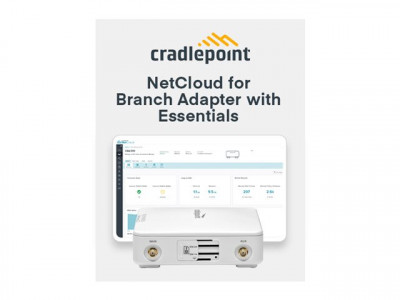 Cradlepoint : 3 ans NETCLOUD ESS pour BR LTE ADAPTERS SUPPORT+CBA550