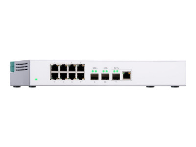 Qnap : QSW-308-1C SWITCH 8PORT 1GBPS 3PORT SFP+ 1RJ45 10G COMBOPORT