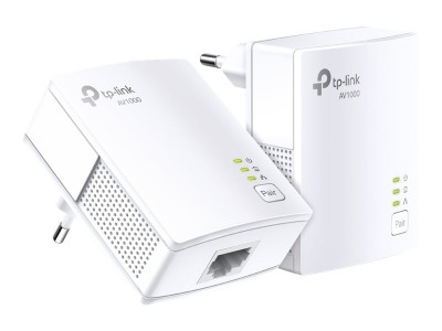 TP-Link : AV1000 POWERLINE STARTER kit BROADCOM GIGABIT PORT 1000MBPS