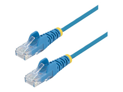 Startech : 0.5M SLIM CAT6 cable - BLUE SNAGLESS - 28 AWG COPPER WIRE