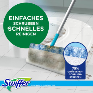 Swiffer Wet Wipes Recharge, Contenu: 12 pièces