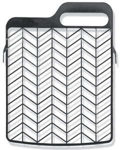 WESTEX Grille d'essorage, plastique, 180 x 220 mm, noir