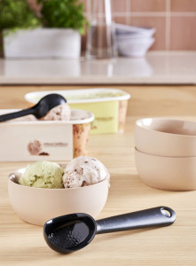 GastroMax Cuillère à glace, noir