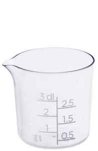 GastroMax Bol mesureur, 0,3 litre, transparent