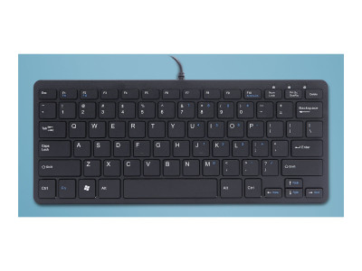 R-Go Tools : R-GO COMPACT KEYBOARD US LAYOUT QWERTY BLK WIRED US