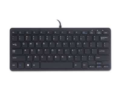 R-Go Tools : R-GO COMPACT KEYBOARD US LAYOUT QWERTY BLK WIRED US