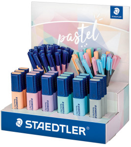 STAEDTLER Présentoir outils d'écriture pastel