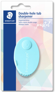 STAEDTLER Taille-crayon deux trous 512 Mo PS2 pastel assorti
