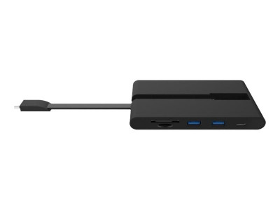 DLH : USB-C MULTIPORT MINI DOCK 2XUSB 3.1 ETHERNET/HDMI/VGA