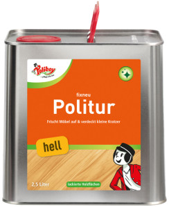 Poliboy Polisseur pour bois fixneu, clair, 500 ml