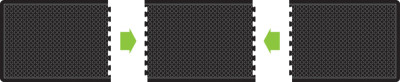 Miltex tapis de travail Yoga Flex de base, 60 x 90 cm