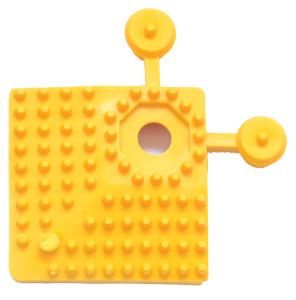Miltex pièce d'angle Yoga Ultra Grip, 60 x 60 mm, jaune