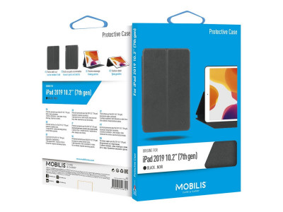 Mobilis : ORIGINE CASE pour IPAD 2019 10.2IN 7TH GEN BLACK
