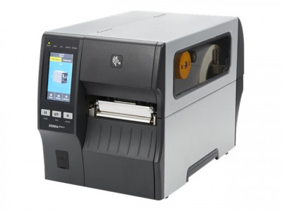 Zebra : ZT411 TT PRINT 4IN 203DPI EU/UK USB LAN BT 4.1/MFI PEEL REWIND