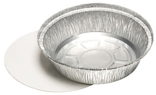 autour de la coquille d'aluminium PAPSTAR, avec couvercle, 1.000 ml