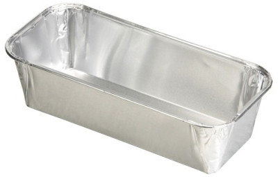 forme de boîte en aluminium PAPSTAR, rectangulaire, 1,009 ml