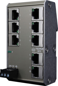 TERZ Unmanaged Commutateur Ethernet industriel NITE-RF8-1100