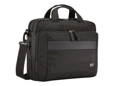 Case Logic : NOTION 14IN SLIM BLACK BRIEFCASE