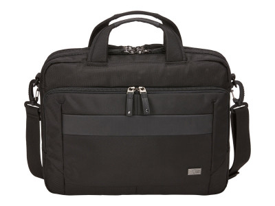 Case Logic : NOTION 14IN SLIM BLACK BRIEFCASE