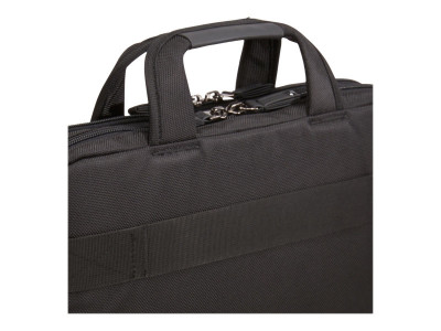 Case Logic : NOTION 14IN SLIM BLACK BRIEFCASE