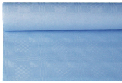 PAPSTAR nappe damassée, (B) 1,0 x (L) 50 m, bleu foncé