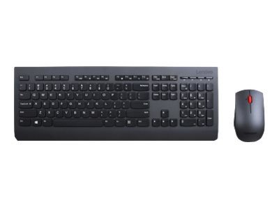 Lenovo : PROFESSIONAL WIRELESS KEYBOARD + MOUSE COMBO-UK 2Y Garantie