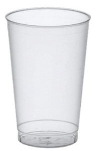 PAPSTAR Kunststoff-Trinkbecher PP, 0,1 l, transluzent, 40er