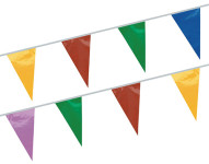 PAPSTAR Wimpelkette, farbig, aus Folie PAPSTAR Wimpelkette, farbig, aus Folie