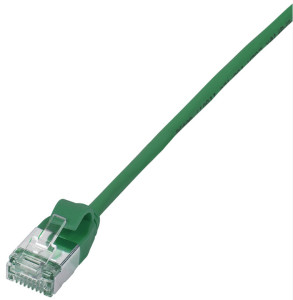 LogiLink Patchkabel Ultraflex, Kat. 6A, U/FTP, 0,5 m, grün