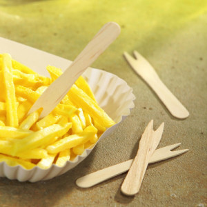 PAPSTAR Pommes-Frites-Gabeln 