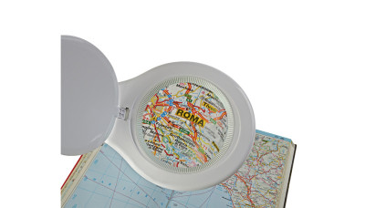 MAUL LED-Lupenleuchte MAULmakro, Klemmfuß, weiß