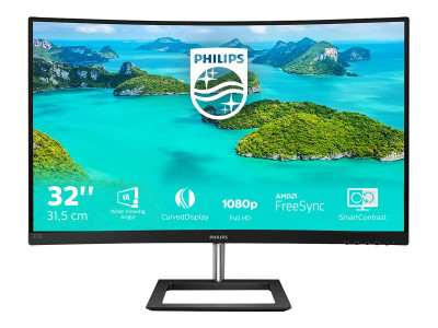 Philips : 32IN LED 1920X1080 16:9 4MS 322E1C/00 3000:1 VGA DVI HDMI