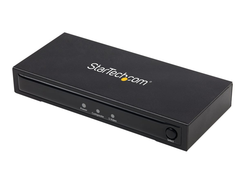 Startech : S-VIDEO OR COMPOSITE TO HDMI CONVERTER avec AUDIO- 720P