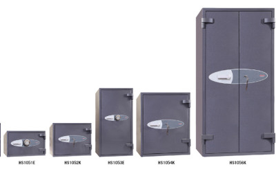 Coffre-fort anti-effraction Phoenix NEPTUN HS1051E, gris graphite