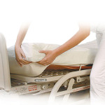 Protège-matelas HYGOSTAR, en non-tissé PP, 50 g/m², blanc