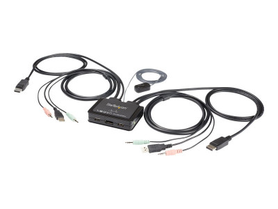 Startech : 2 PORT USB 4K60HZ DISPLAYPORT KVM SWITCH - OS INDEPENDENT