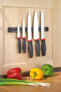 Esmeyer Bloc de couteaux, 5 pièces, avec barre magnétique