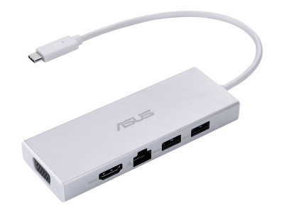 Asustek : USB TYPE-C DOCK 1X RJ45 1X HDMI 1 X VGA
