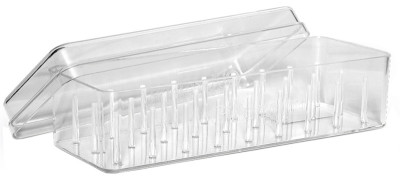 Gütermann Nähfaden-Box, für 12 Spulen, transparent