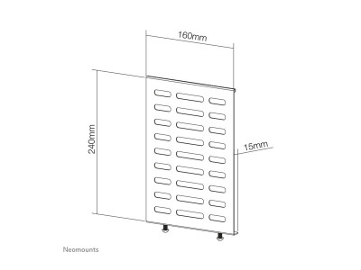 NewStar : MEDIA PLAYER HOLDER pour NS-WMB200 avec MB300 MENU BOARD