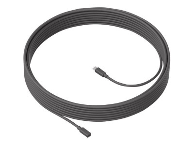 Logitech : MEETUP 10M MIC cable GRAPHITE WW