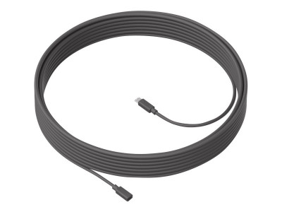 Logitech : MEETUP 10M MIC cable GRAPHITE WW